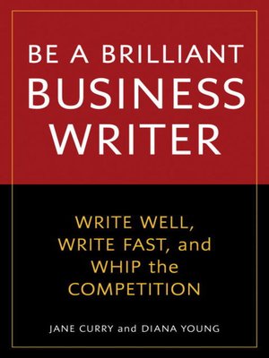 cover image of Be a Brilliant Business Writer